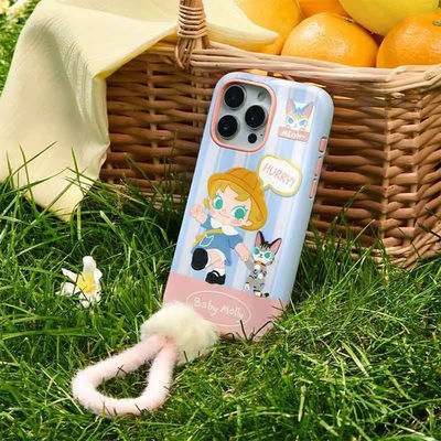 POP MART Baby Molly & Baby Tabby Series Phone Case 15proMax 16pro 16pro Max