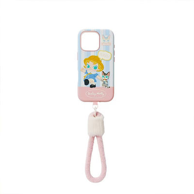 POP MART Baby Molly & Baby Tabby Series Phone Case 15proMax 16pro 16pro Max