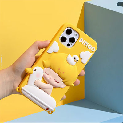 POP MART DIMOO Pets Vacation Series-Phone case Protective Shell for iPhone 13/13pro/ Pro Max