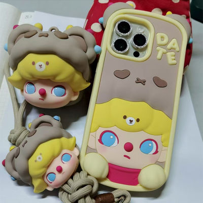 Pop Mart DIMOO Date Day Series Lanyard Blind Box End Box 3D Cartoon Shockproof Protective Cover