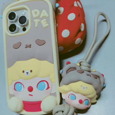 Pop Mart DIMOO Date Day Series Lanyard Blind Box End Box 3D Cartoon Shockproof Protective Cover