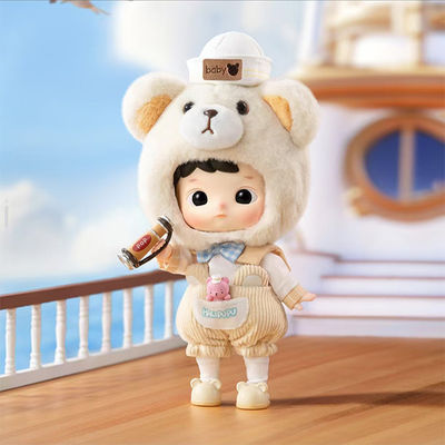 Pop Mart HACIPUPU Captain Bear Action Figure  Doll Cute Doll Toy Gift Decoration