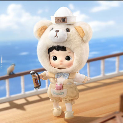 Pop Mart HACIPUPU Captain Bear Action Figure  Doll Cute Doll Toy Gift Decoration