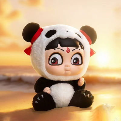 PVC Vinyl Face Plushies Blind Box Authentic Genuine Pop Mart Ne Zha 2 Magic Doll Figure Toy Collectible Box Set