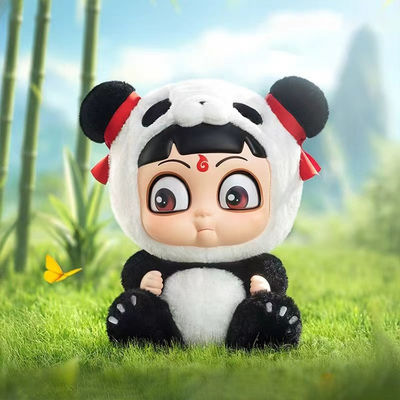PVC Vinyl Face Plushies Blind Box Authentic Genuine Pop Mart Ne Zha 2 Magic Doll Figure Toy Collectible Box Set
