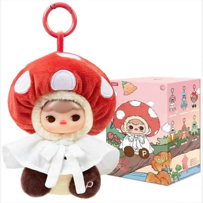 Original Popmart Pucky Forest Party Series Vinyl Plush Toys Blind Box Pendant Keychain Action Figure Trendy Mystery Doll Display