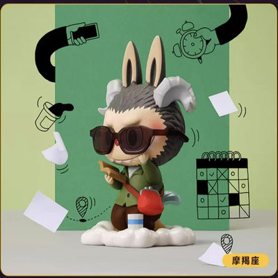 POPMART the MONSTERS Constellation Series Figures Hand-made Blind Box Fashion Ornaments Original Labubu Toys Mystery Box Dolls