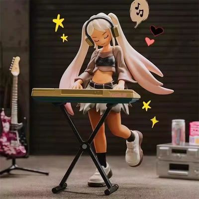 POP MART Official Peach Riot Rise up Series Blind Box Action Figure Cute Cartoon Mystery Dolls Trendy Toys Decoration Display