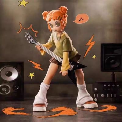 POP MART Official Peach Riot Rise up Series Blind Box Action Figure Cute Cartoon Mystery Dolls Trendy Toys Decoration Display