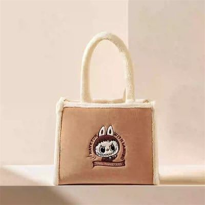 Hot Sale 100% Original POP MART Classic Bag Series- LABUBU Plush Tote Bag Cartoon Labubu Plush Bags