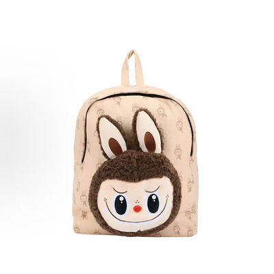 LABUBU Character Large Capacity Backpack Cute Popular Style Children'S Schoolbag Girls Outdoor Travel Portable Carry Bag