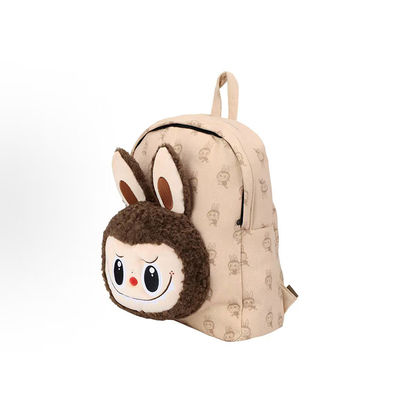 LABUBU Character Large Capacity Backpack Cute Popular Style Children'S Schoolbag Girls Outdoor Travel Portable Carry Bag