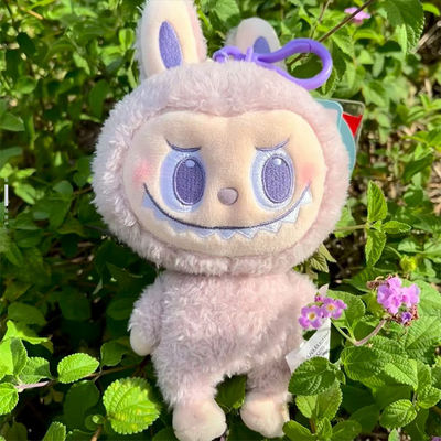 Labubu  Classic Series Doll Pendant  Popmart the Monsters Popland Exclusive Zizi Labubu Keychain
