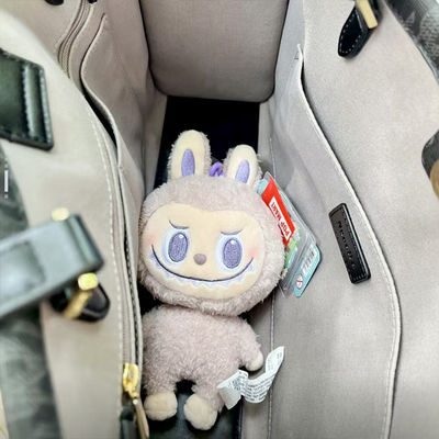 Labubu  Classic Series Doll Pendant  Popmart the Monsters Popland Exclusive Zizi Labubu Keychain
