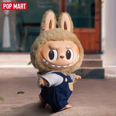 Wholesale 100% Original POP MART Labubu 38cm Time To Chill Doll Cute Model Labubu Toy Home Decoration Vinyl Plush Toy