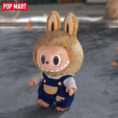 Wholesale 100% Original POP MART Labubu 38cm Time To Chill Doll Cute Model Labubu Toy Home Decoration Vinyl Plush Toy