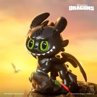 The Monsters Labubu How to Train Your Dragon Hand-Made Doll Ornament Gift Desktop Decoration Figure Birthday Gift Pop Mart