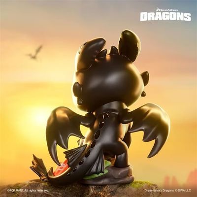 The Monsters Labubu How to Train Your Dragon Hand-Made Doll Ornament Gift Desktop Decoration Figure Birthday Gift Pop Mart