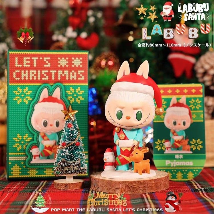 Official Genuine Bubble Mart POP MART LABUBU Together Christmas Series Together Christmas Blind Box