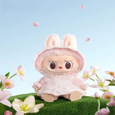 Original 38cm POPMART LABUBU Big Mokoko Close to Sweet Vinyl Plush Doll 38cm Big Toys